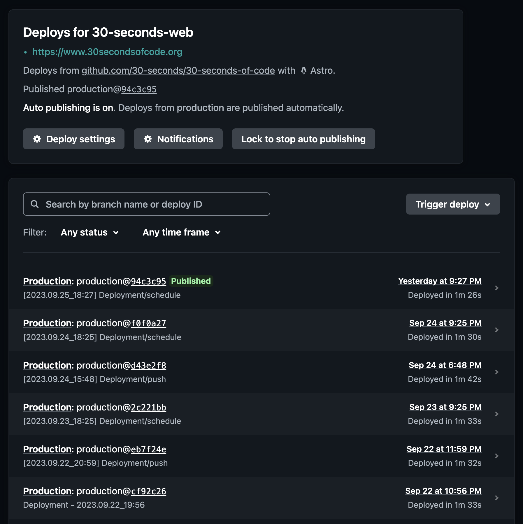 Website deploys in current Netlify UI